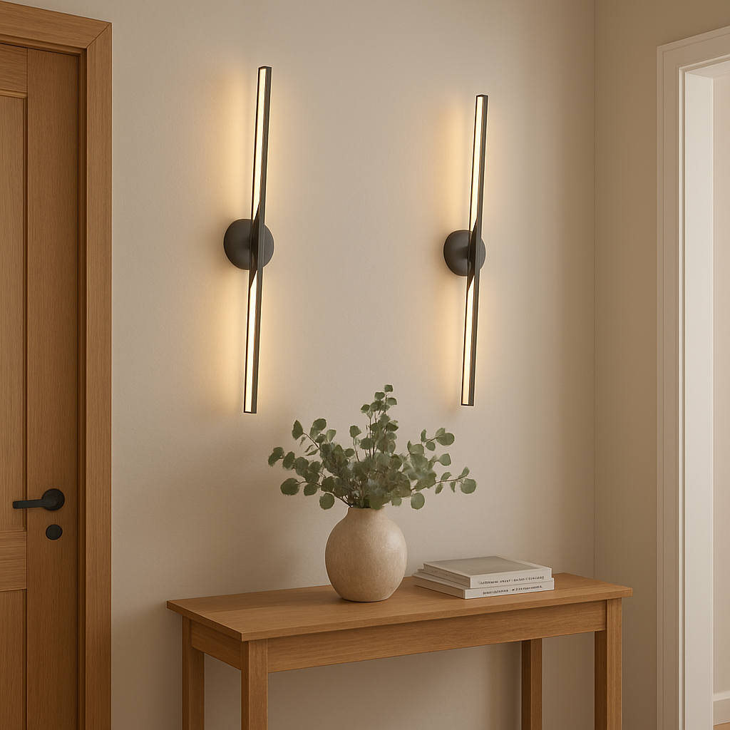 Wall Decor Light Metal & Rectangular Type (Model: 898)